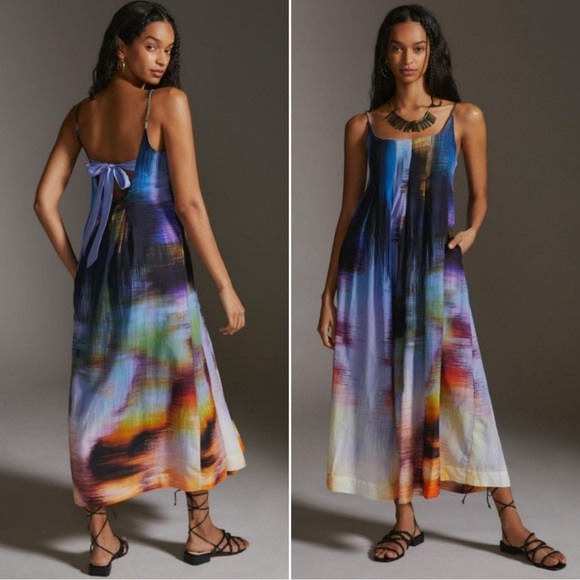 Anthropologie Dresses & Skirts - Anthropologie Nikki Pleated Maxi Dress